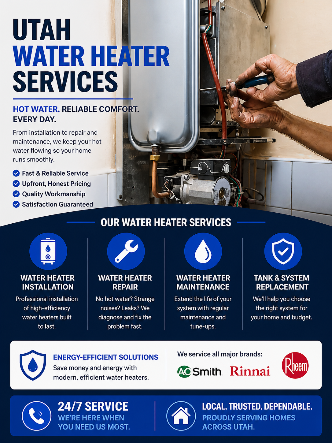utah heater water services
