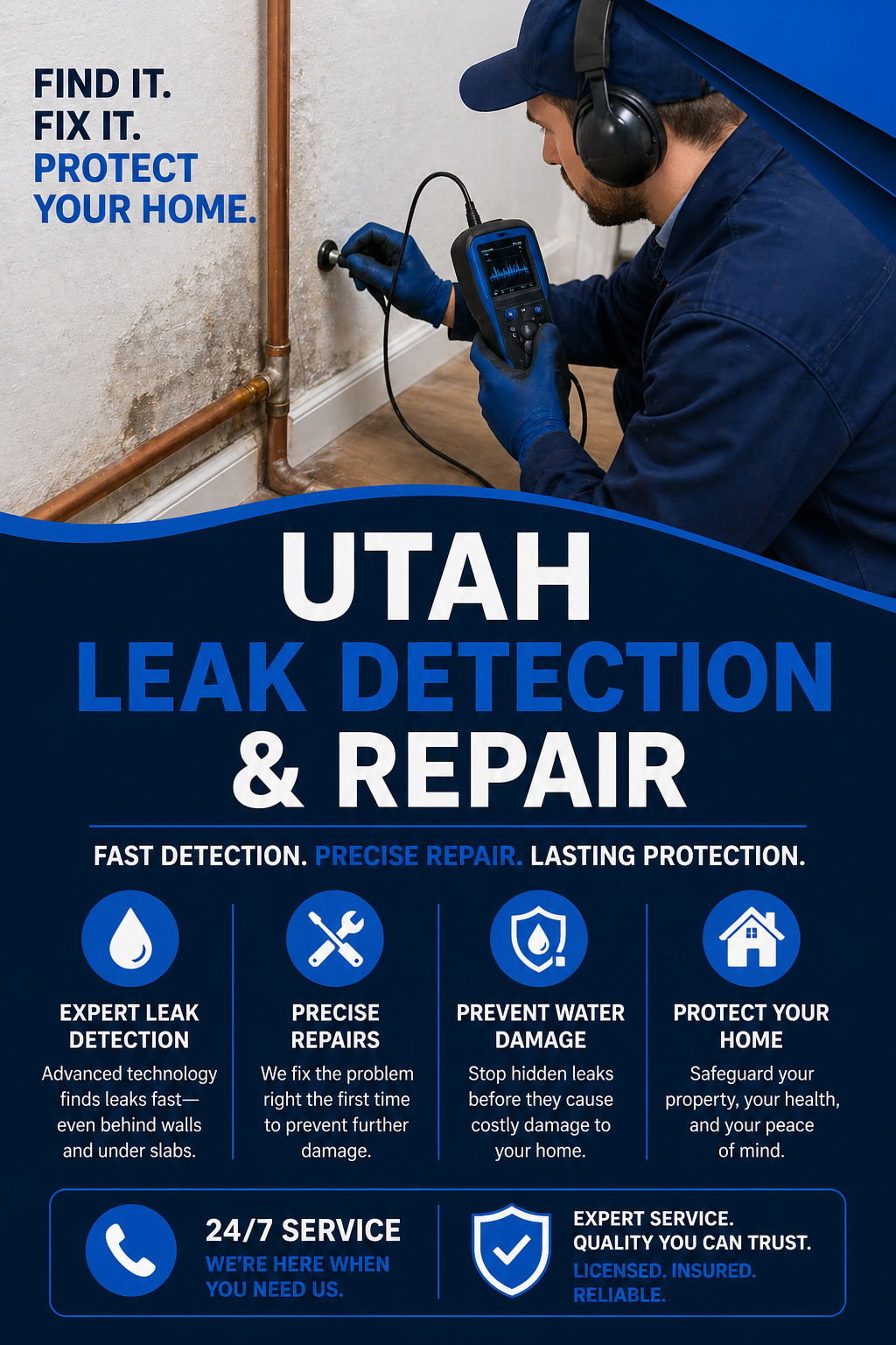 leak and repair image utah utah leak dectetion n repar image